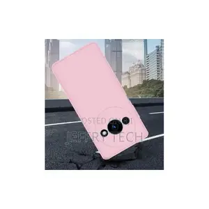 Silicone Phone Cover for Xiaomi Redmi A3x - Pink, Anti-Fingerprint, An