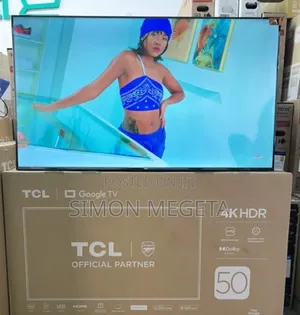 New Model Tcl 50 Inch Hdr Smart Android Google Tv