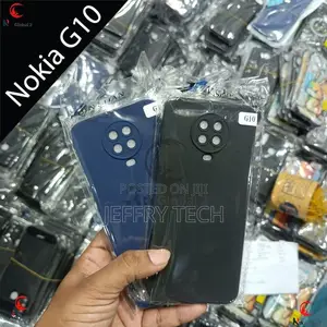Nokia G20/G10 Soft Back Cover Black