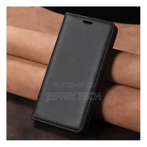 Nokia X20 Premium Leather Flip Wallet Magnetic Cover Case – Black, Car