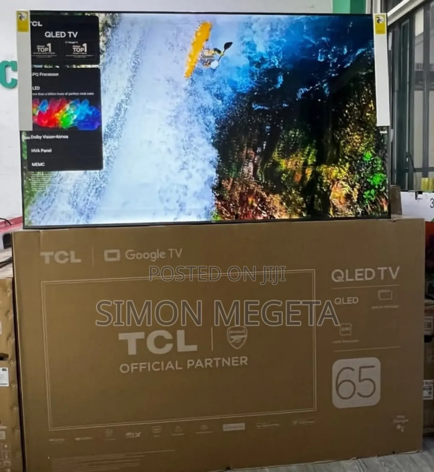 Bluetooth Enabled Tcl 65 Inch Qled Google Tv