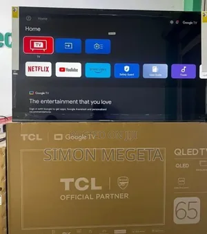 Bluetooth Enabled Tcl 65 Inch Qled Google Tv
