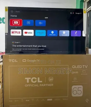 Restocked Tcl 65 Inch Qled Google Tv