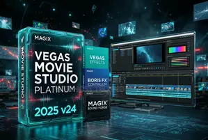 Vegas Movie Studio Platinum 2025 – Easy Video Editing