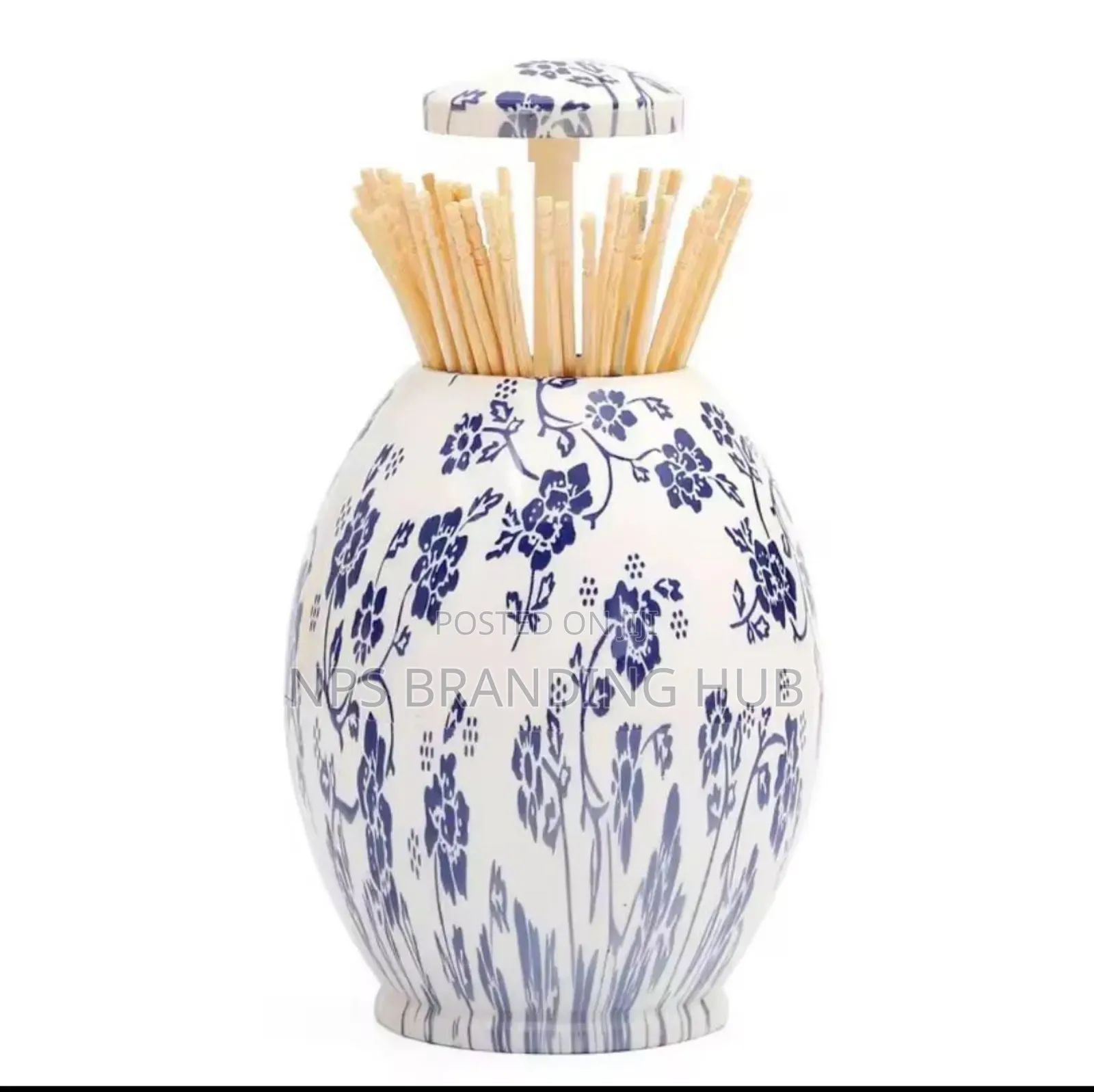 Egg-Shaped Toothpick Dispenser Ao