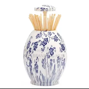 Egg-Shaped Toothpick Dispenser Ao