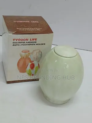 Egg-Shaped Toothpick Dispenser Ao