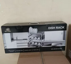 3 Tier Heavy Futy Plastic Dish Rack Ao