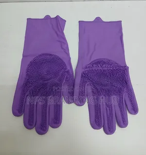 Silicone Washing Gloves Pair Ao