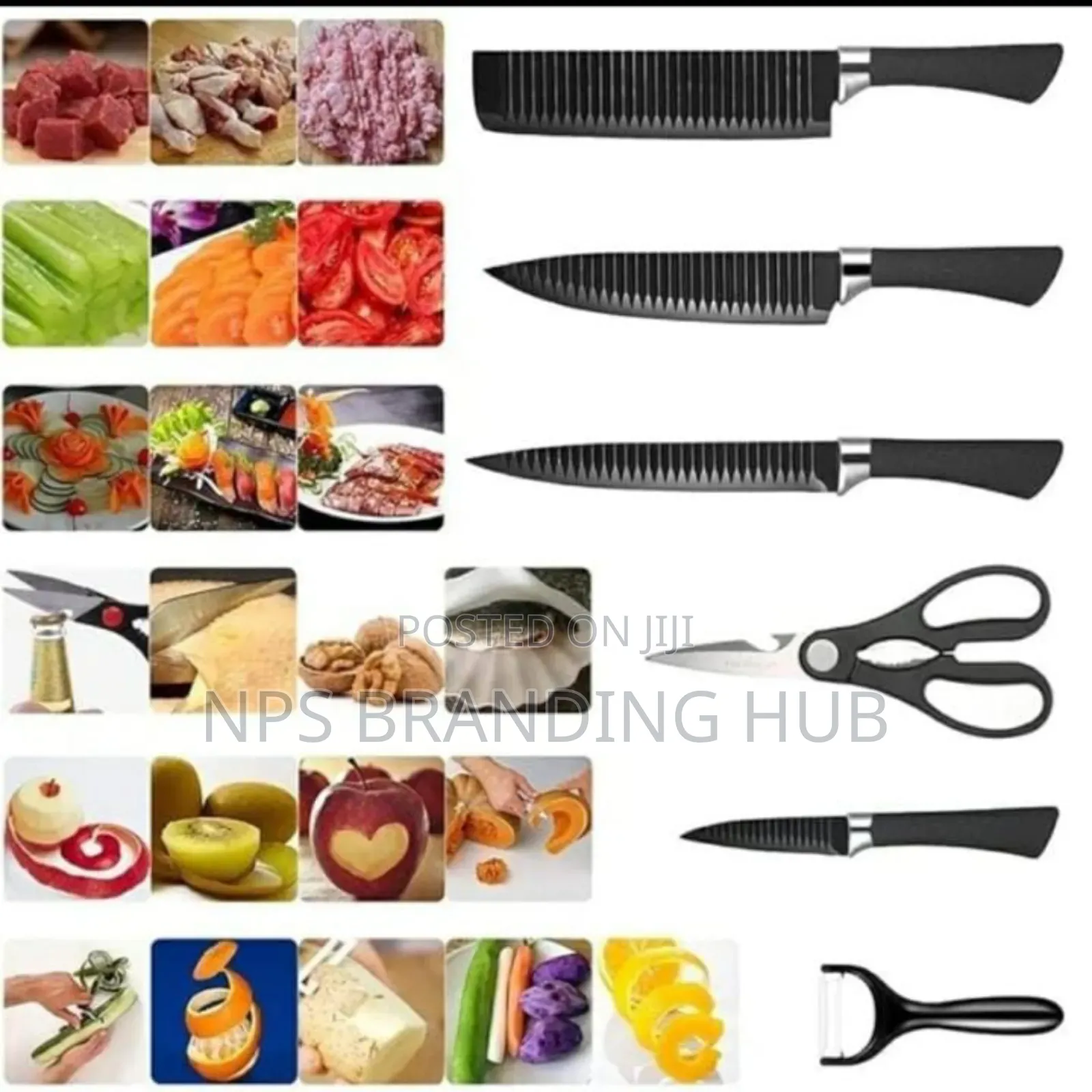 6pcs Zepter Knife Gift Pack Set Ao