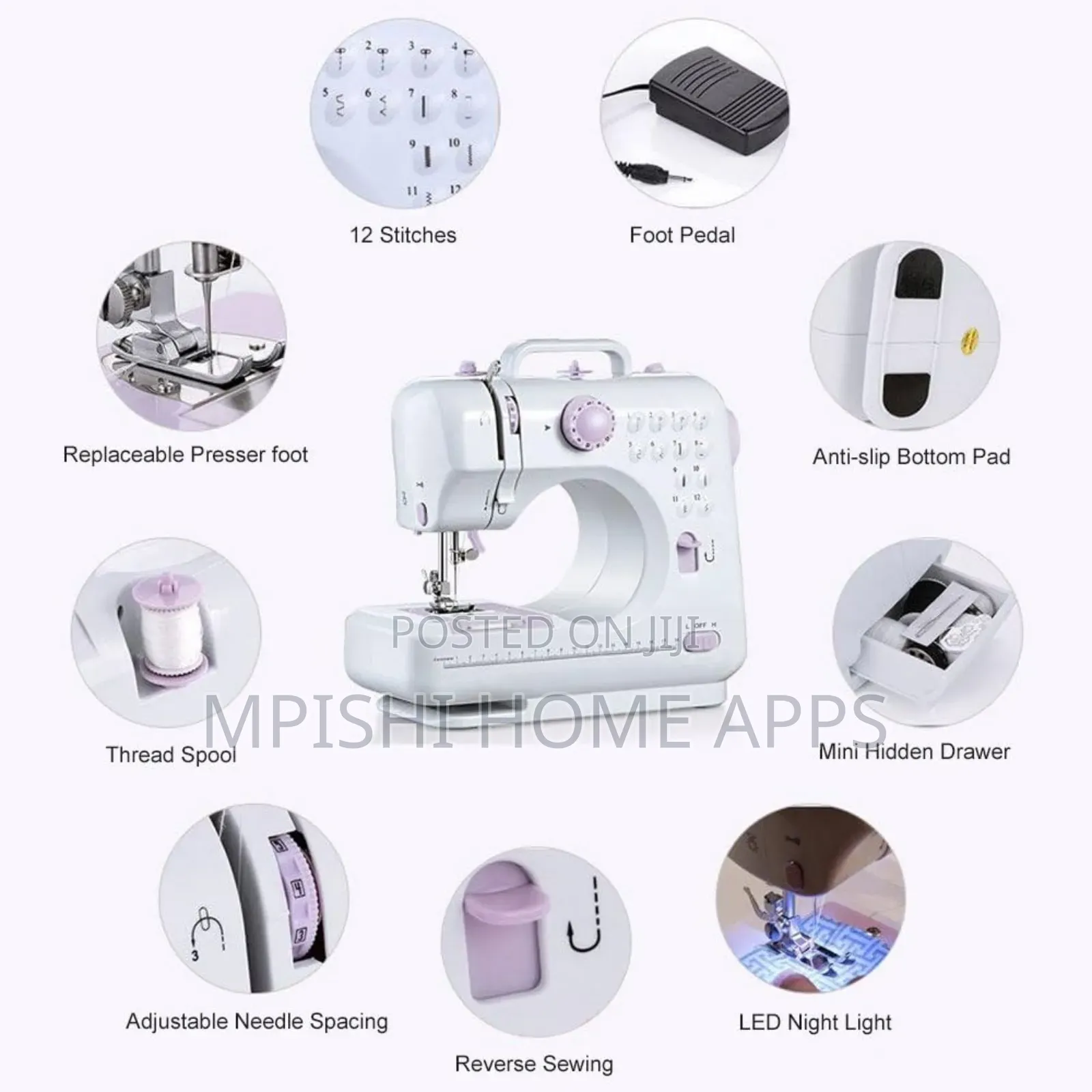 Multifunction Mini Sewing Machine