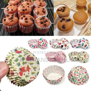 Disposable Cupcake Paper Pack Of 50pcs Ao