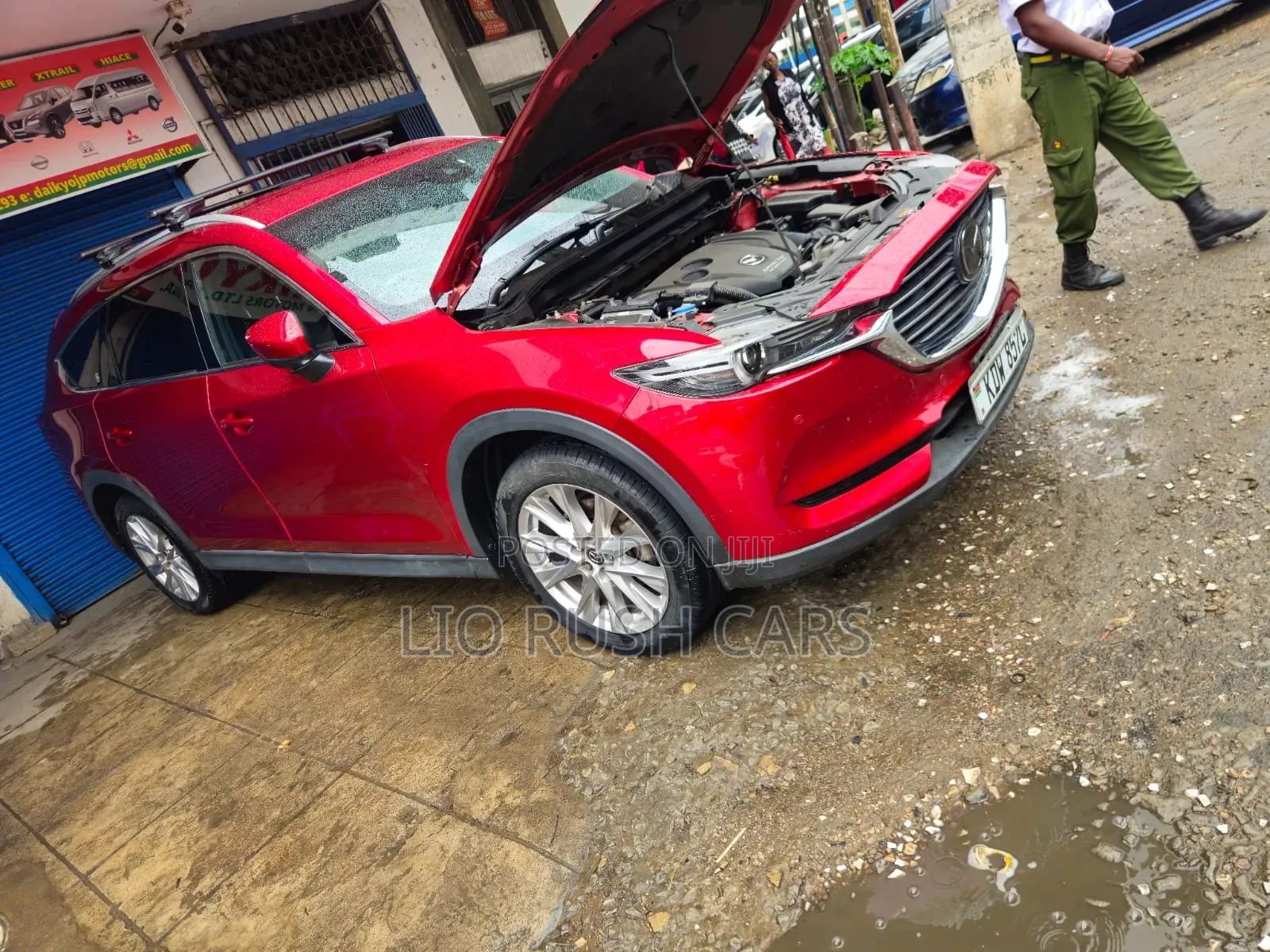 Mazda CX-8 2018 Red