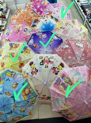 *Kids Cartoon Themed Umbrellas