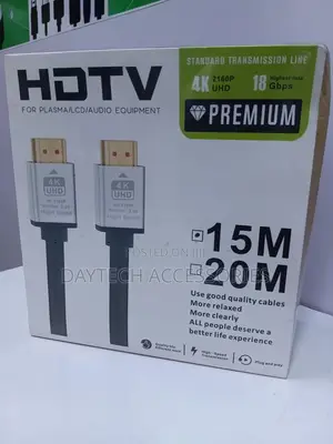 15m Premium High Quality Hdmi Cable Ultra Hd Display.