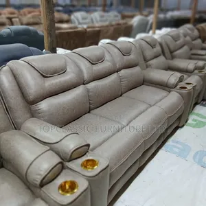 3seater Fibers Semi Recliner 3seater