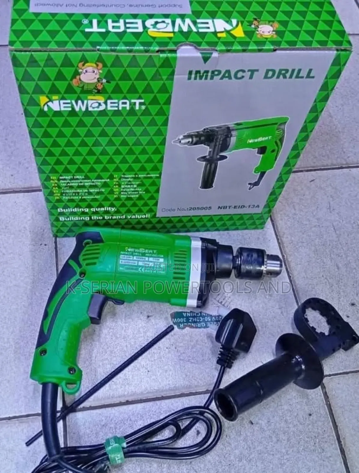 Original Electric Newbeat Impact Drill With Hammer/Drill