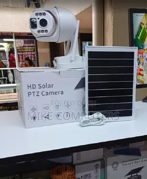 Ubox 4g Solar Camera With Pir + Radar Dual Alarm Detection