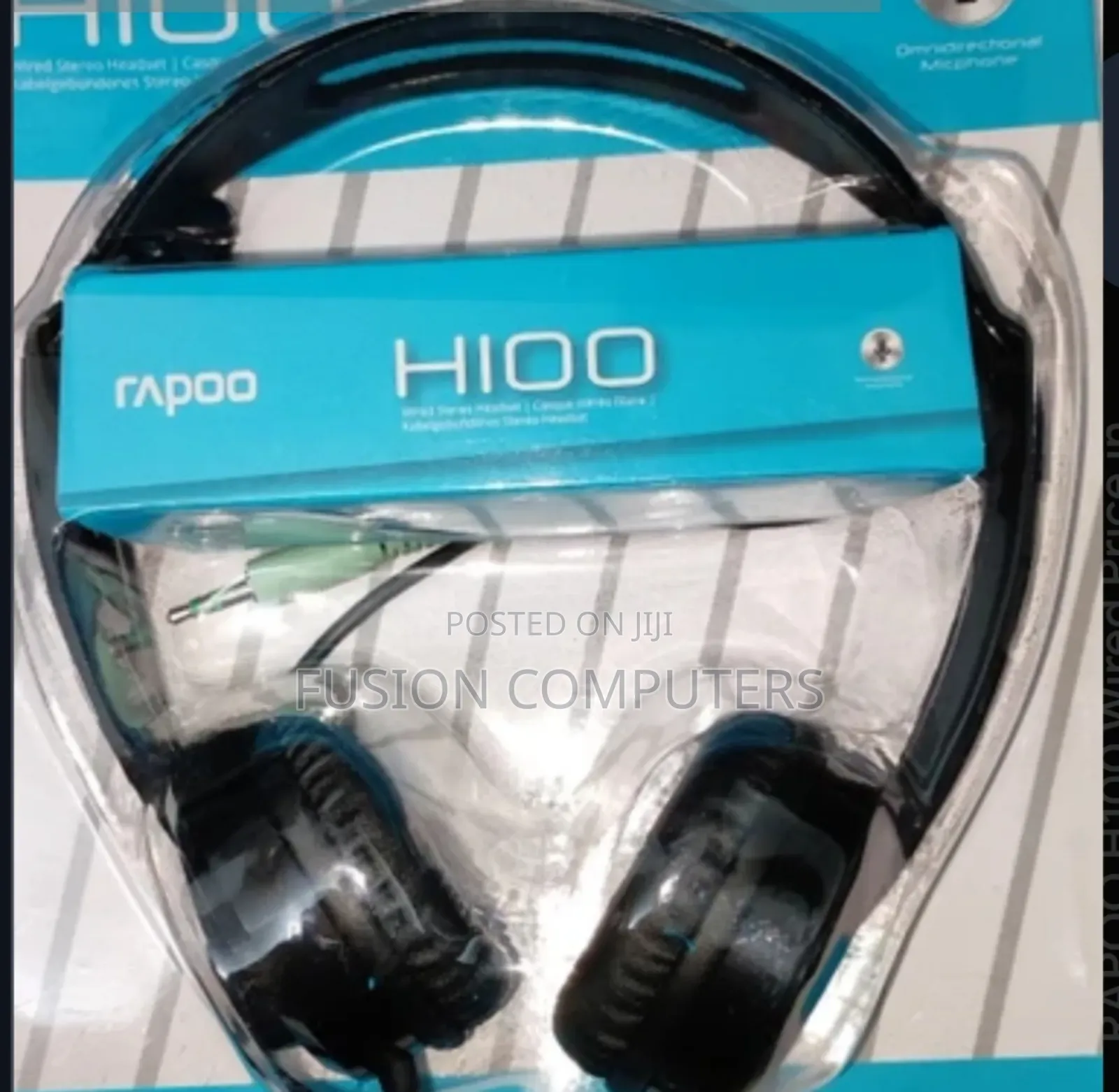 Rapoo Wired Headphone 3.5 Mm Jack – H100