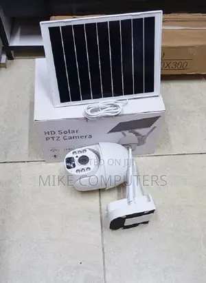 Ubox 4g Sim Card Solar Battery Powered Floodlight Camera