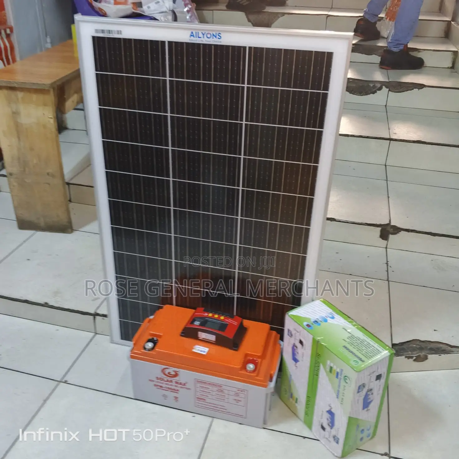 Solar Panels Kits 150watts/Battery 100watts