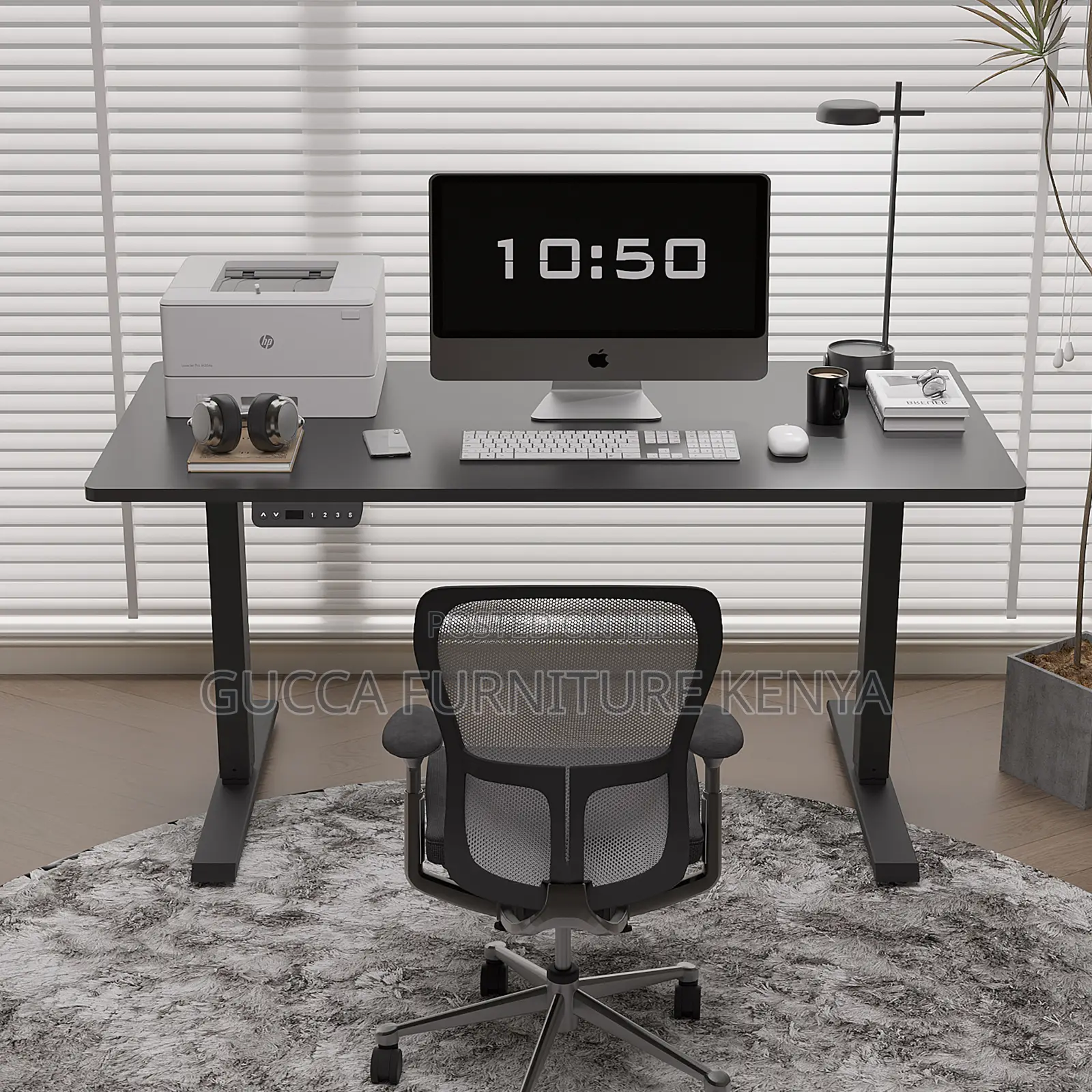 120cm Automatic Electric Adjustable Standing Table