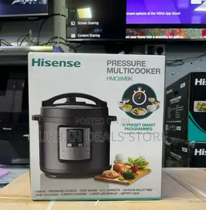 Hisense Pressure Cooker 6 LTRS 6-in-1 Multi Cooker