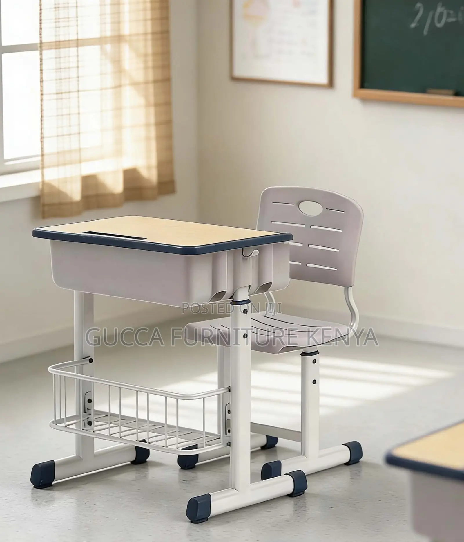Imported Study Kid's Desk and Chair Set