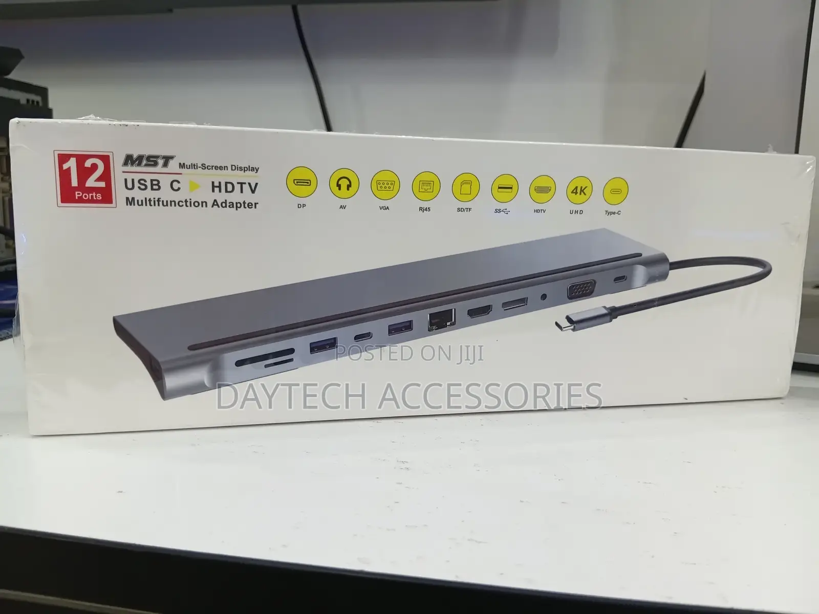 12-in-1 MST Usb-C Multifunction Docking Station (Model Thshc).