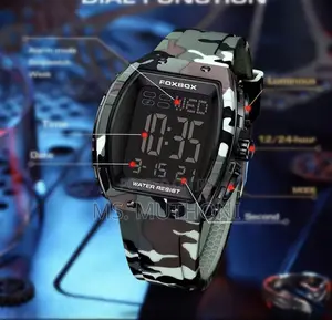 Gents Digital Camouflage Gents Wristwatch With Led Dispay