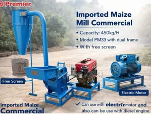 Commercial Imported Maize Mill/Premier Commercial Maize Mill