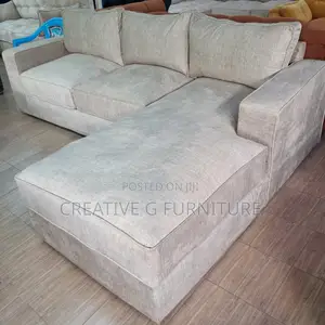 Luxury L-Shaped Sofa Set 6 Seater
