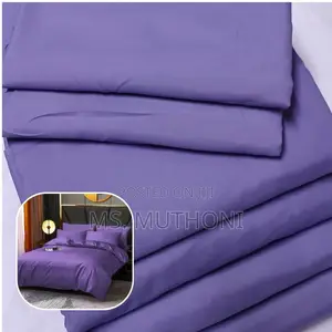 6pcs Cotton Plain Duvet Covers