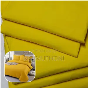 6pcs Cotton Plain Duvet Covers