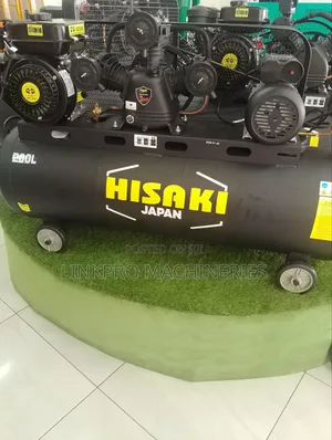 Hisaki 2 in 1 Air Compressor With 8 Hp Diesel Engine