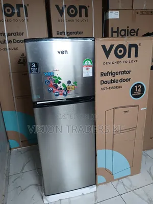 Von 138litres Double Door Direct Cool Refrigerator
