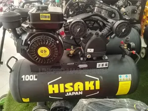 100 Litres Hisaki 8.5 Hp Diesel Engine Air Compressor