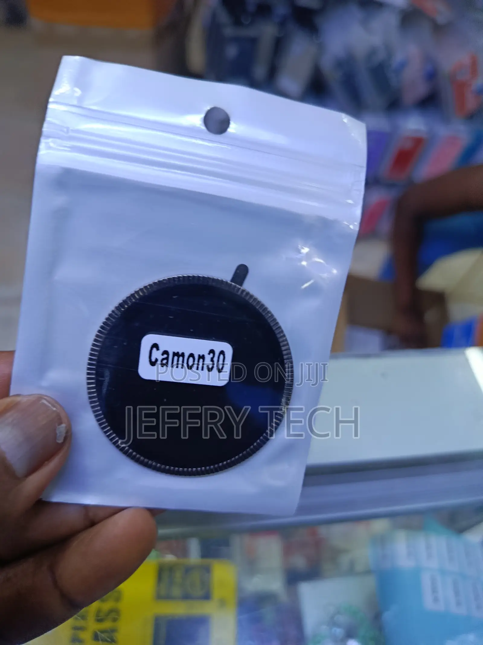 Brii Camera Lens Protector for Tecno Camon 30 Metal Ring Case