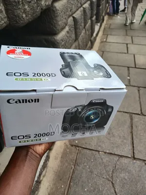 Canon Eos 2000d DSLR Camera and Ef-S 18-55 Mm Lens