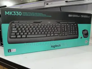 This Is the Logitech Mk330 Wireless Keyboard and Mouse Combo.