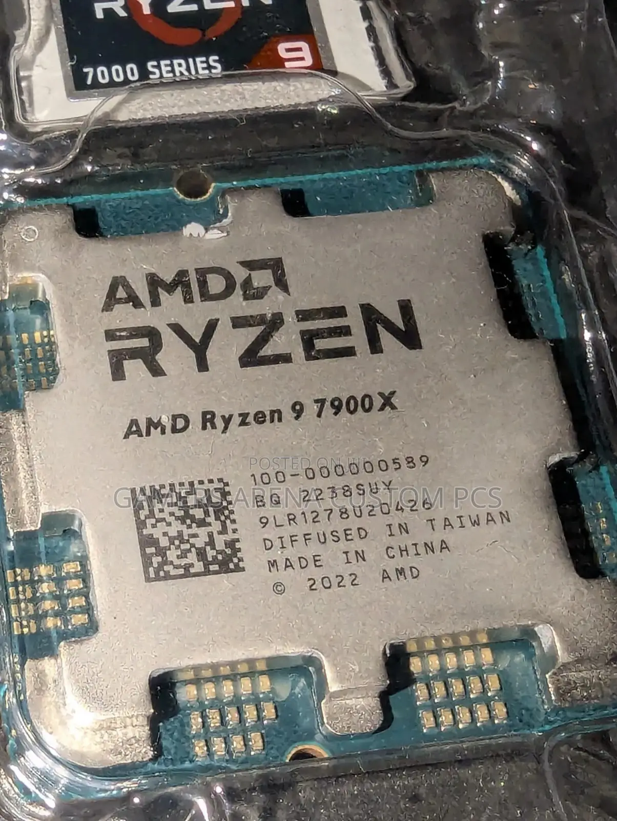 Amd Ryzen 9 7900x 12-Core, 24-Thread Unlocked Desktop Processor Cpu