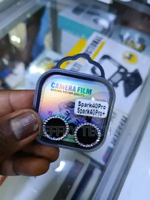 Sabr Glitter Metal Camera Lens Protector for Tecno Spark 40 Pro /Pro+