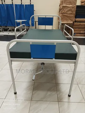 Hospital Bed- Single Crank Locally Fabricated Without Mattress