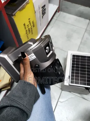 Two-Way Audio System Solar Camera With 2 Screen PTZ Cameras