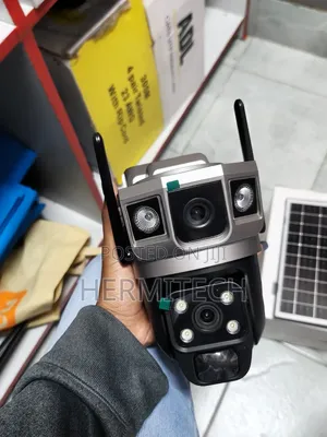 Dual Lens Abnormal Sound Detection Motion Detection Solar Powered 4g