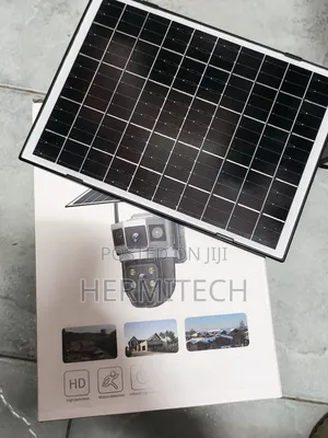 New V380 Pro Night Vision Pan-Tilt Dual Lens 4g Solar Camera