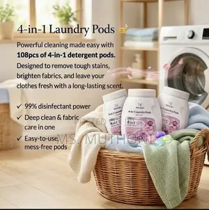 108 Pcs 4-in-1 Laundry Pods