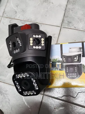 Dual Lens 4g Electric Model With Ethernet Cables Two Way Audio System