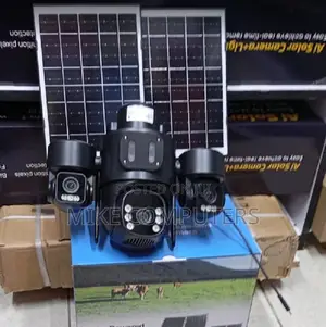 Colored Night Vision 20mp Ultra Hd 4g PTZ Triple Lens Solar Camera