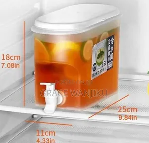 Best Quality 3.5l Table Top or Fridge Container With Dispenser Tap*